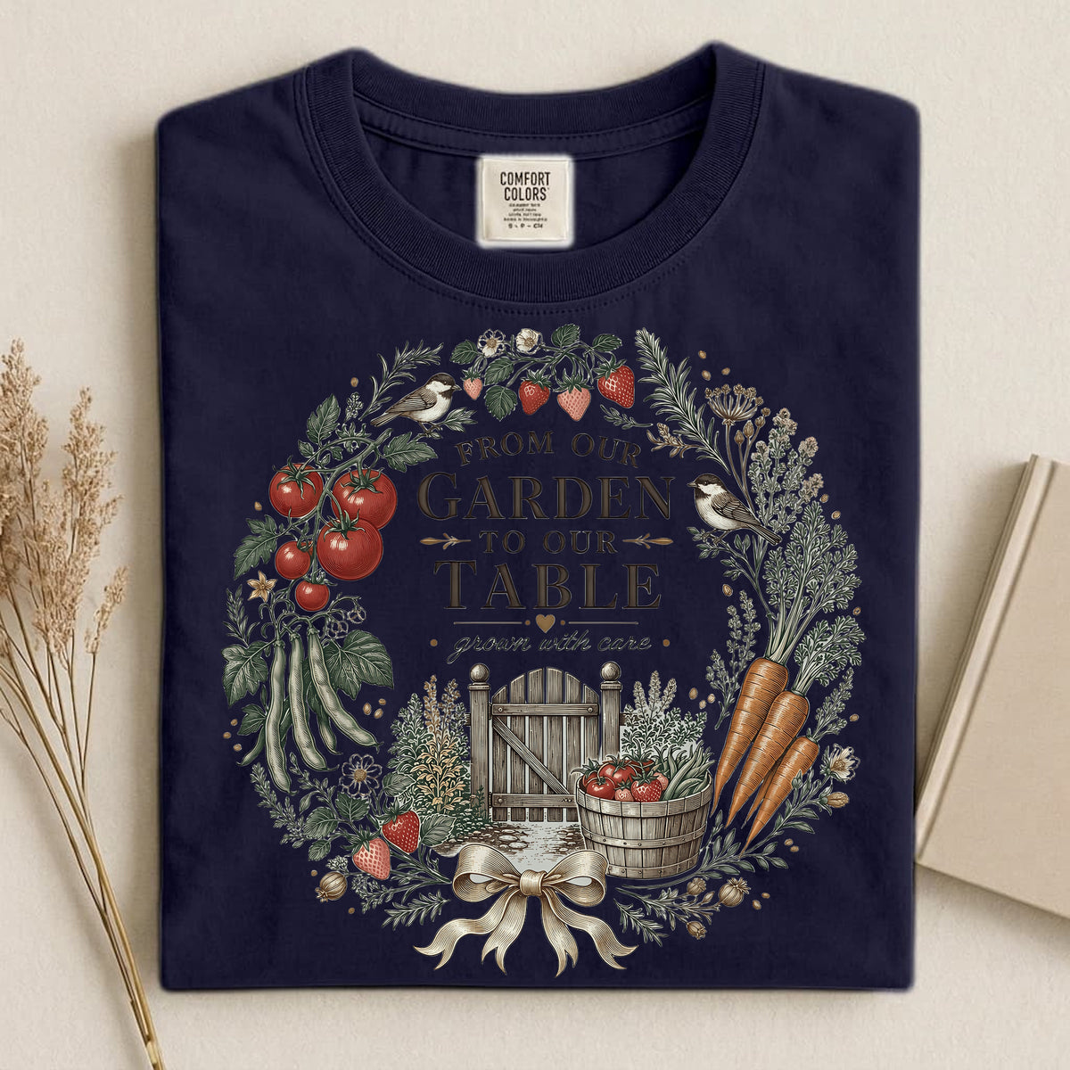From Our Garden To Our Table Comfort Colors 1717 tee shirt