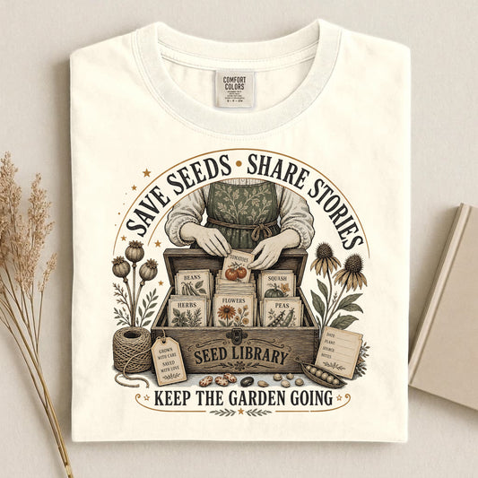 Save Seeds T Shirt