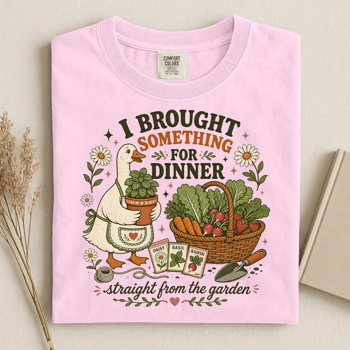 I Brought Something For Dinner Comfort Colors 1717 tee shirt