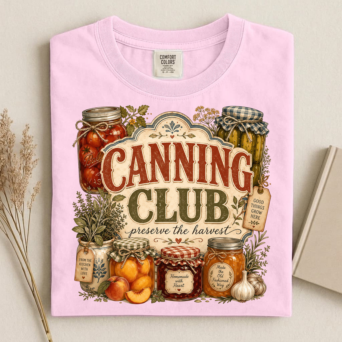 Canning Club Comfort Colors 1717 tee shirt