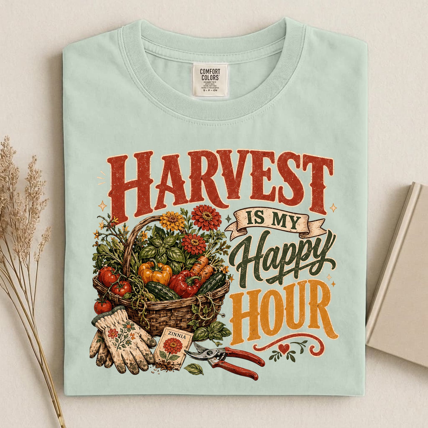 Harvest Is My Happy Hour T Shirt