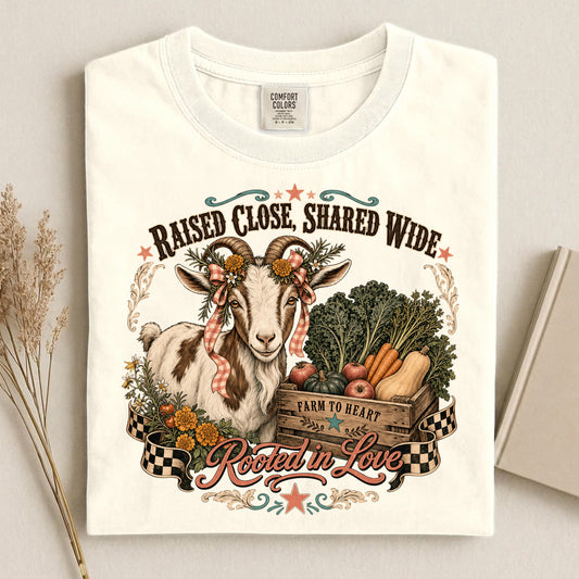 Raised Close, Shared Wide Comfort Colors 1717 tee shirt T Shirt