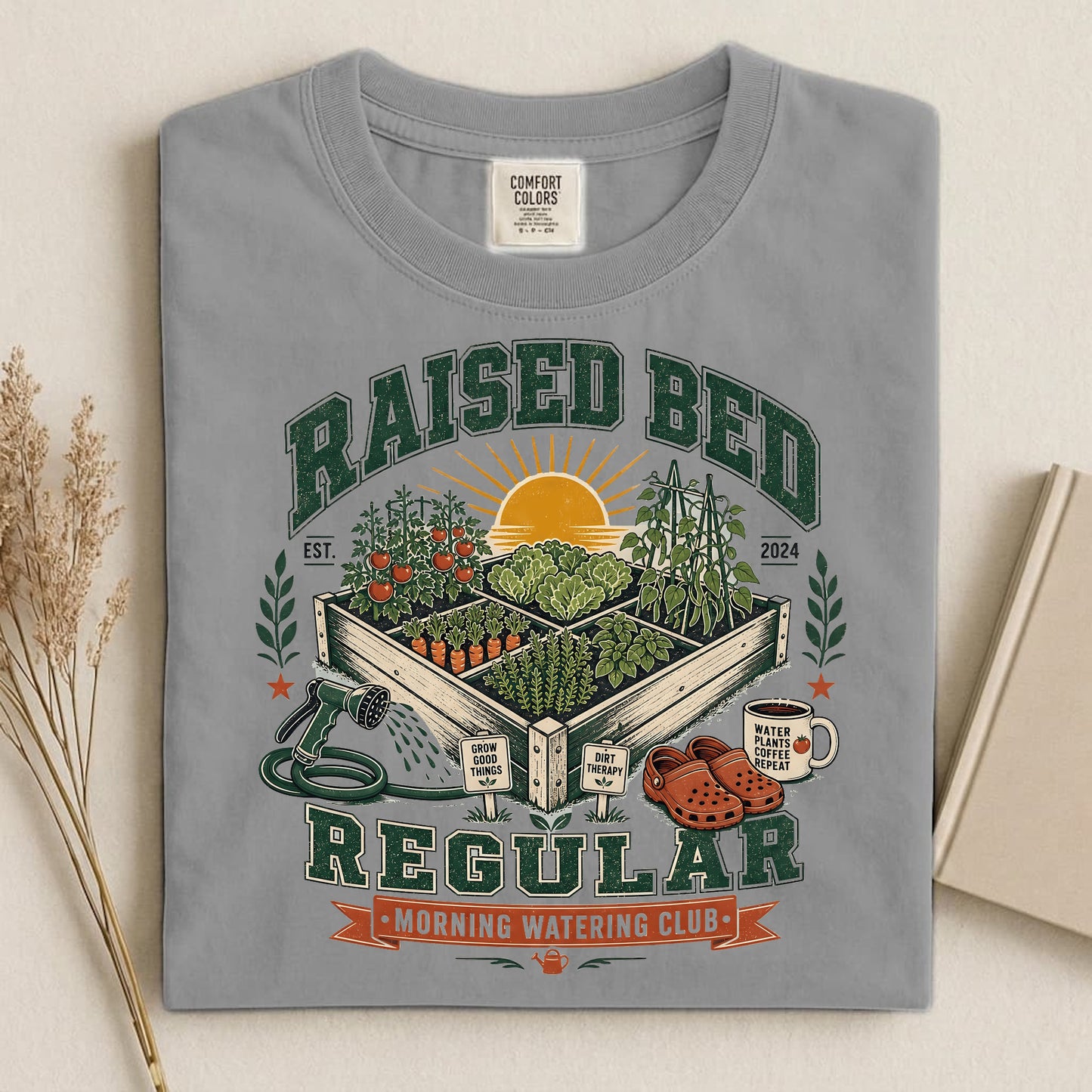 Raised Bed Morning Club T Shirt