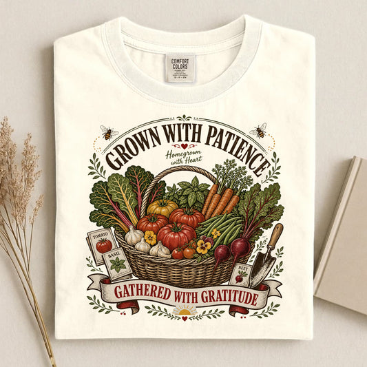 Grown With Patience T Shirt