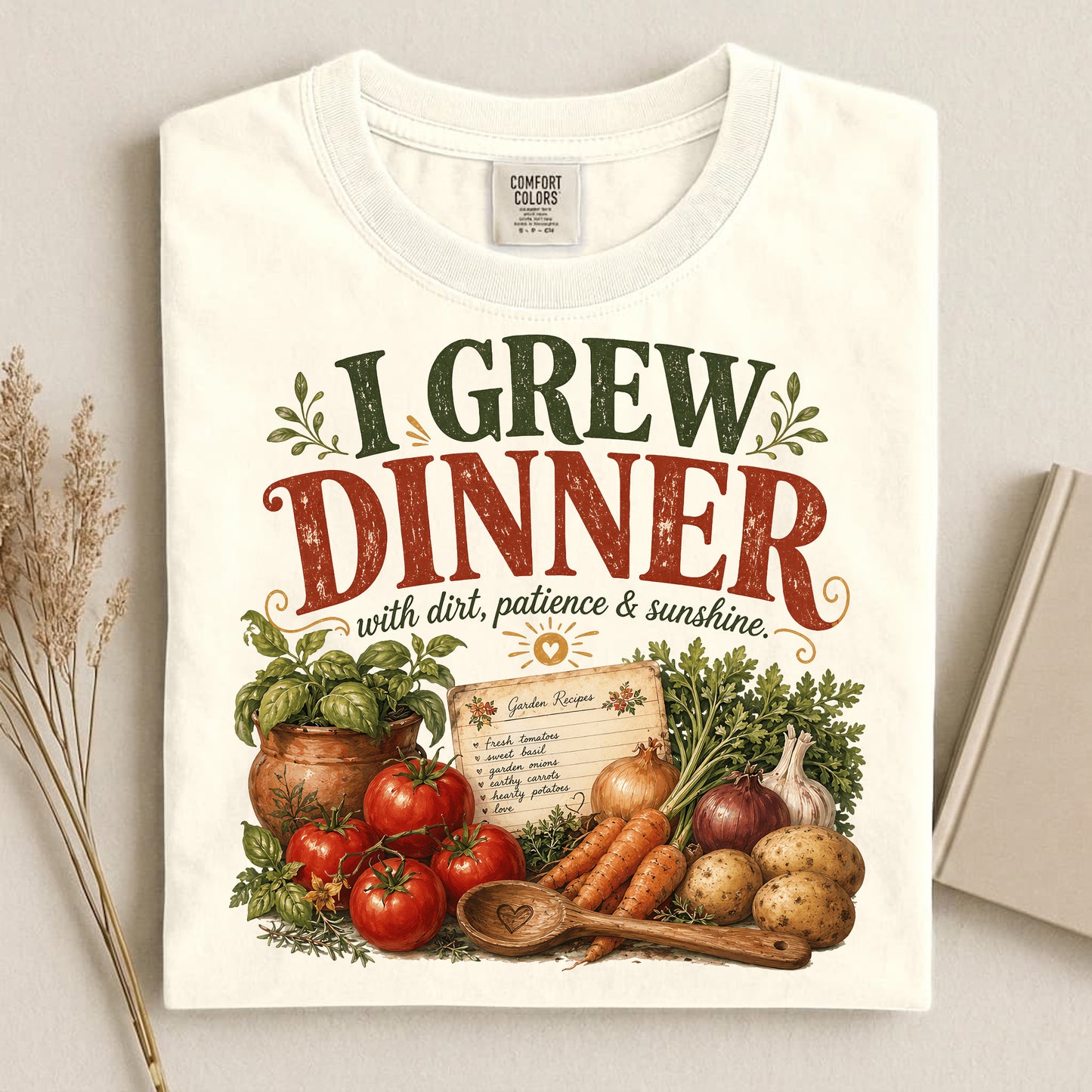 I Grew Dinner T Shirt