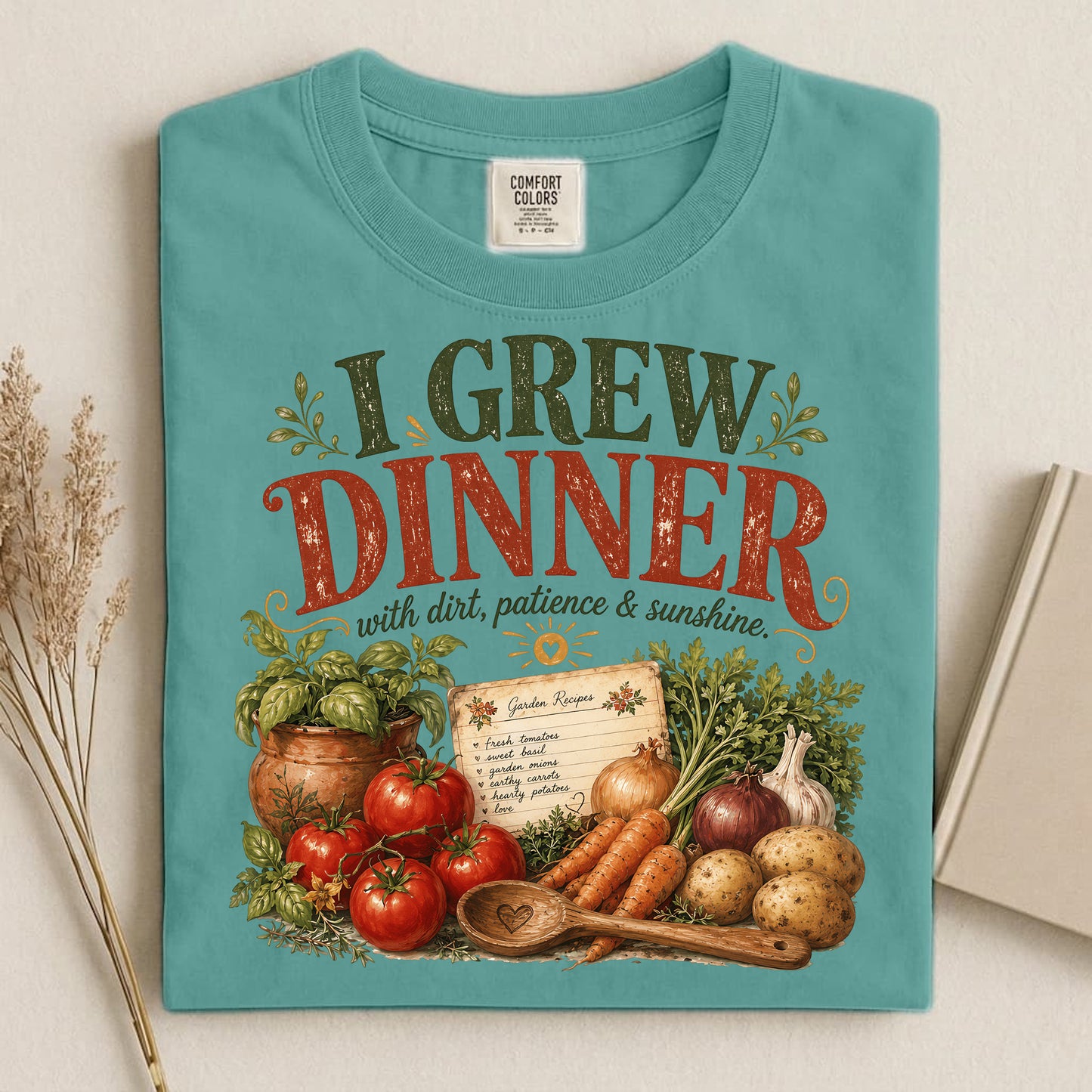 I Grew Dinner T Shirt