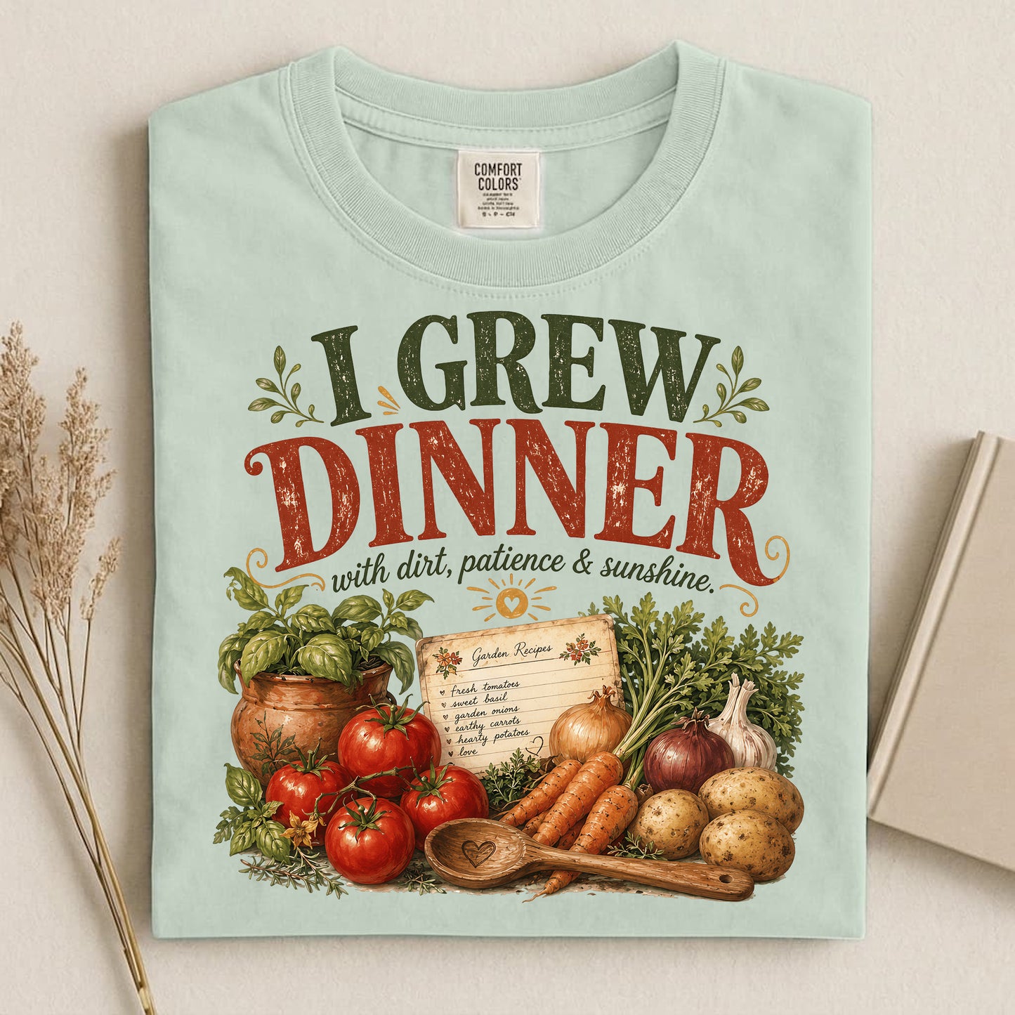 I Grew Dinner T Shirt