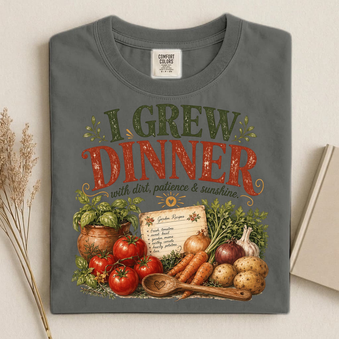 I Grew Dinner T Shirt