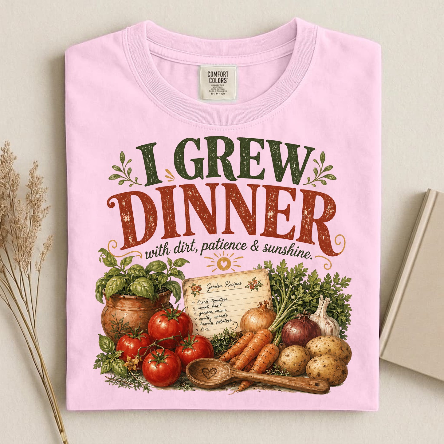 I Grew Dinner T Shirt