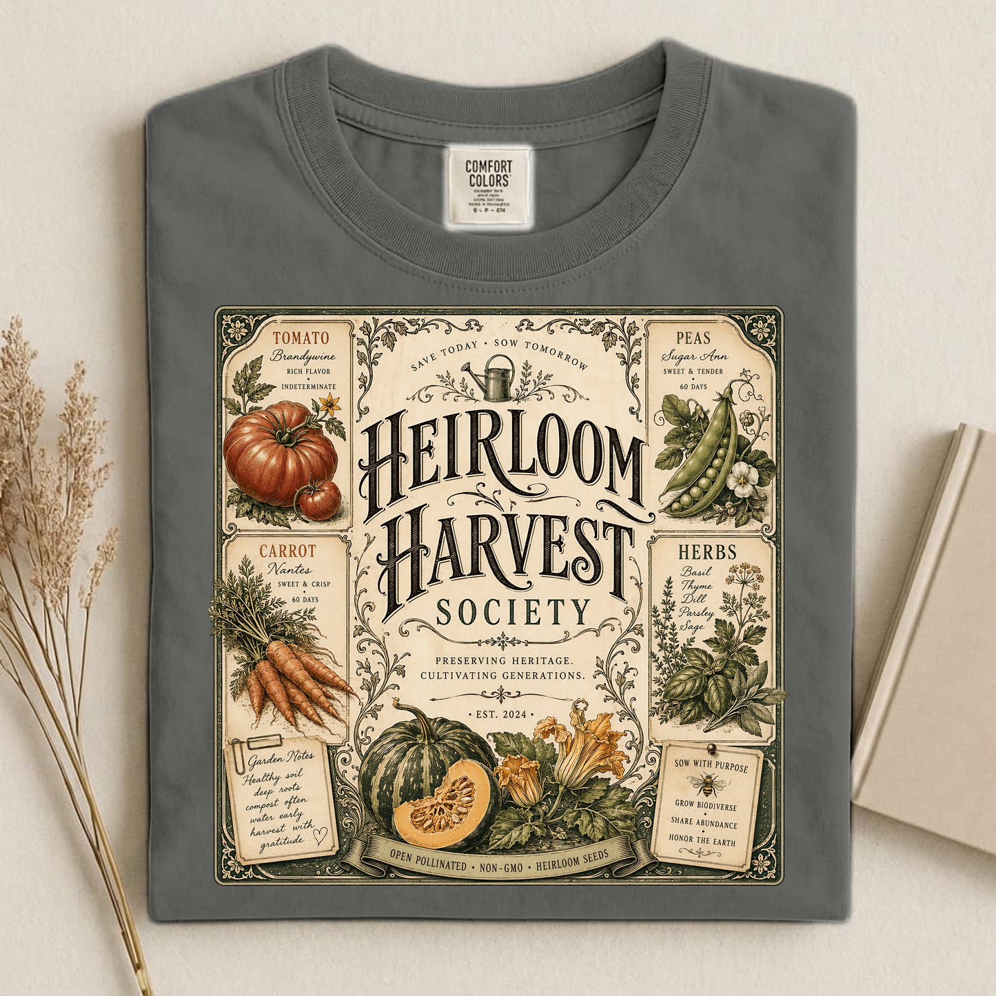 Heirloom Harvest Society T Shirt