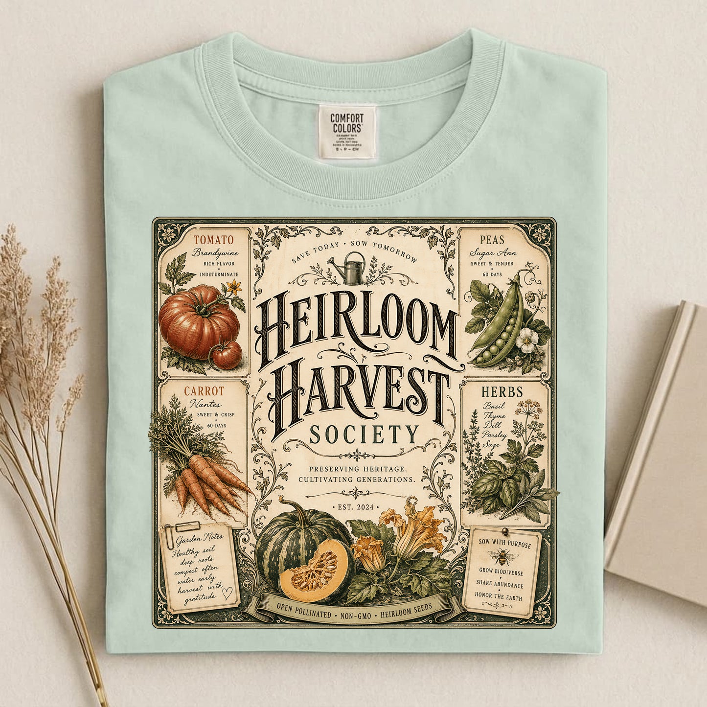 Heirloom Harvest Society T Shirt