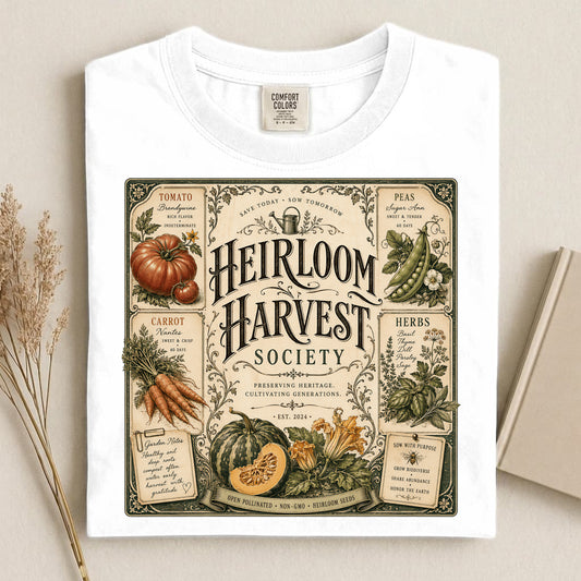 Heirloom Harvest Society T Shirt
