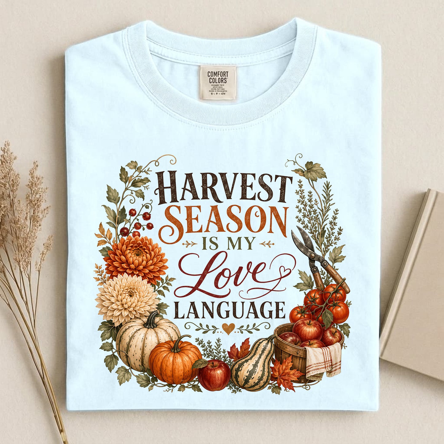 Harvest Season Is My Love Language T Shirt