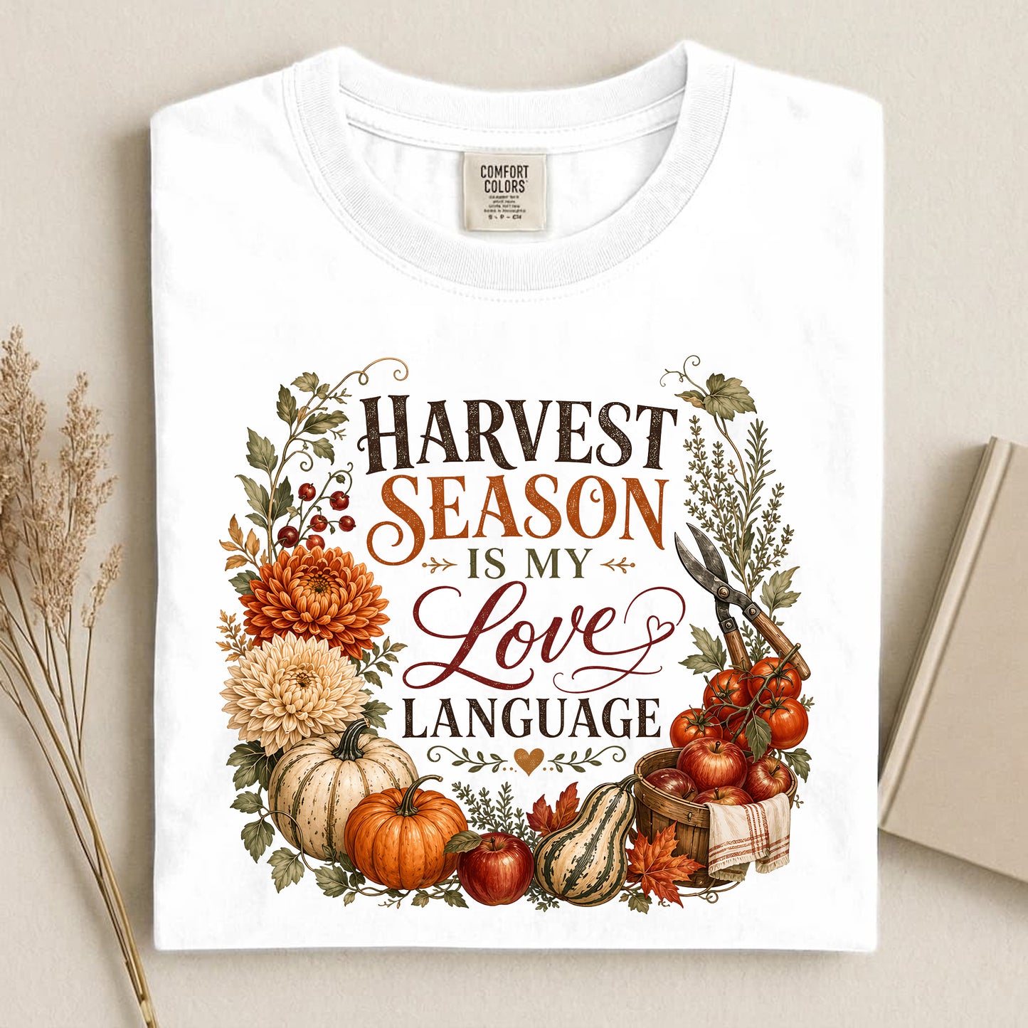 Harvest Season Is My Love Language T Shirt