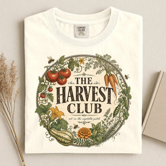 The Harvest Club Comfort Colors 1717 tee shirt