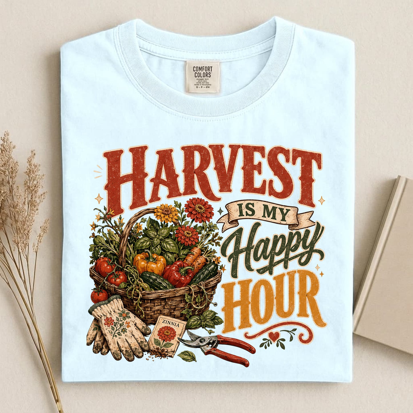 Harvest Is My Happy Hour T Shirt