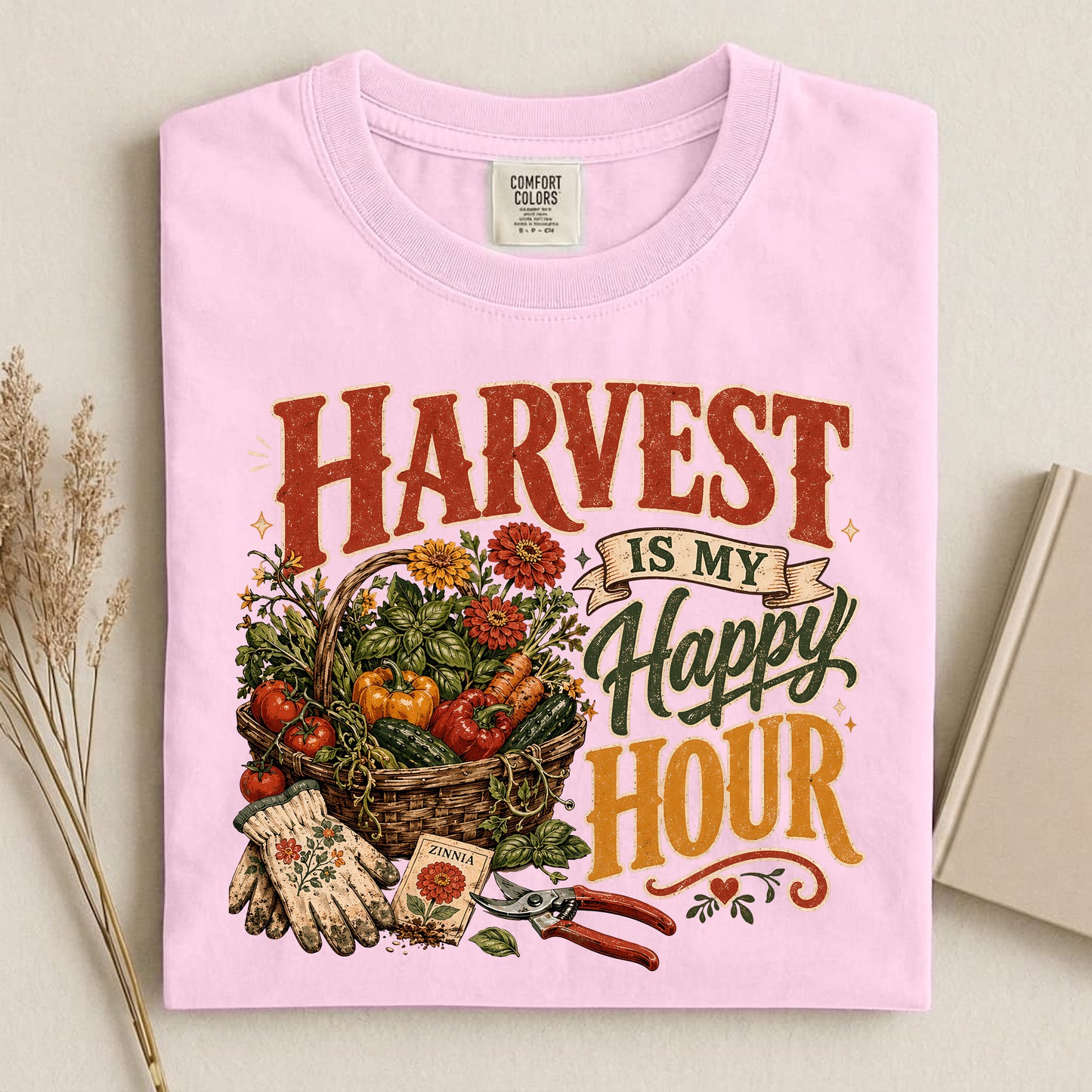 Harvest Is My Happy Hour T Shirt