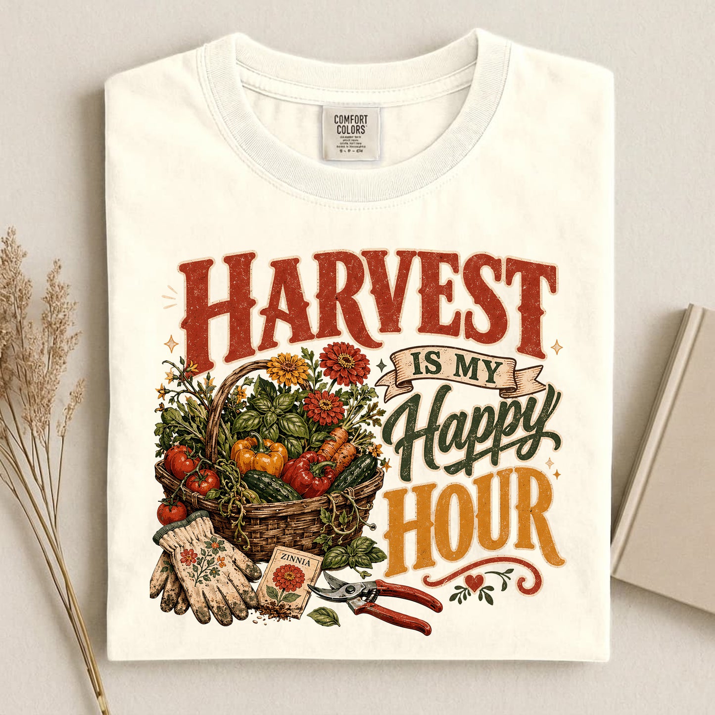 Harvest Is My Happy Hour T Shirt