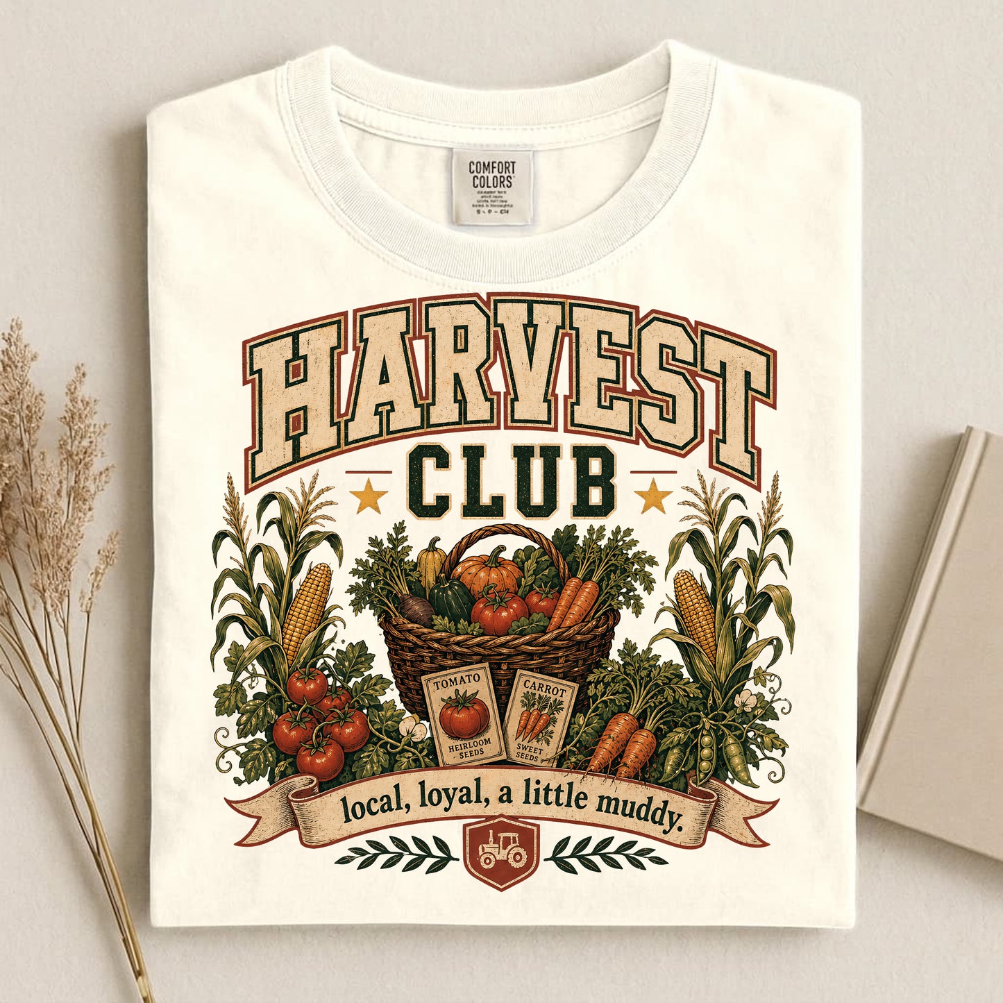 Harvest Club 2 Comfort Colors 1717 tee shirt
