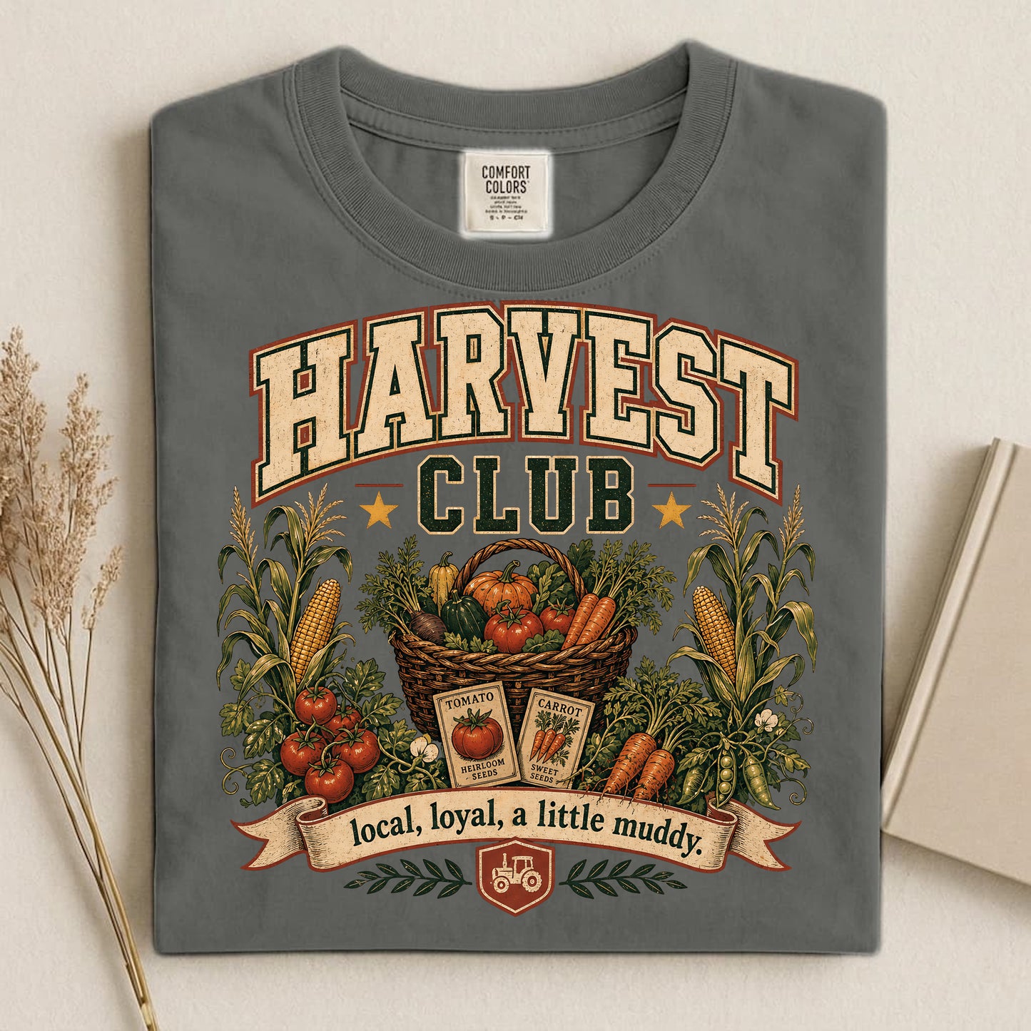 Harvest Club 2 Comfort Colors 1717 tee shirt