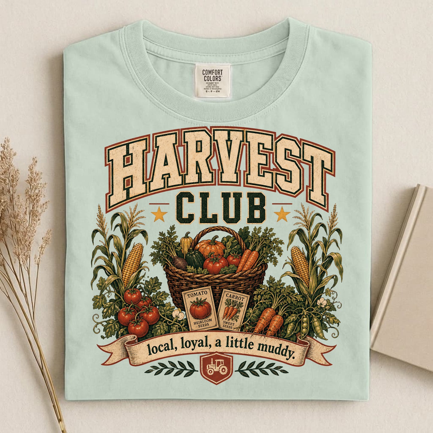 Harvest Club 2 Comfort Colors 1717 tee shirt