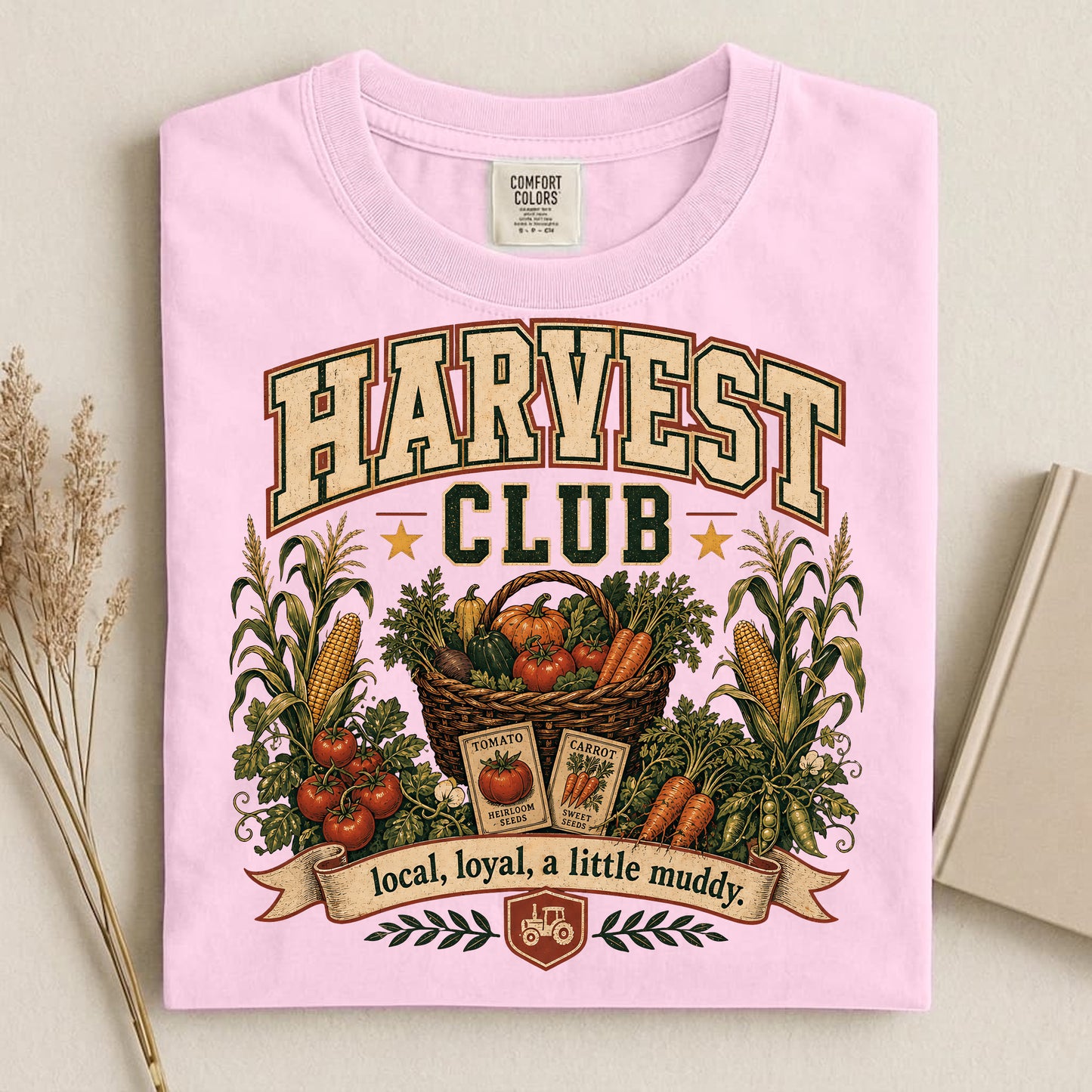 Harvest Club 2 Comfort Colors 1717 tee shirt