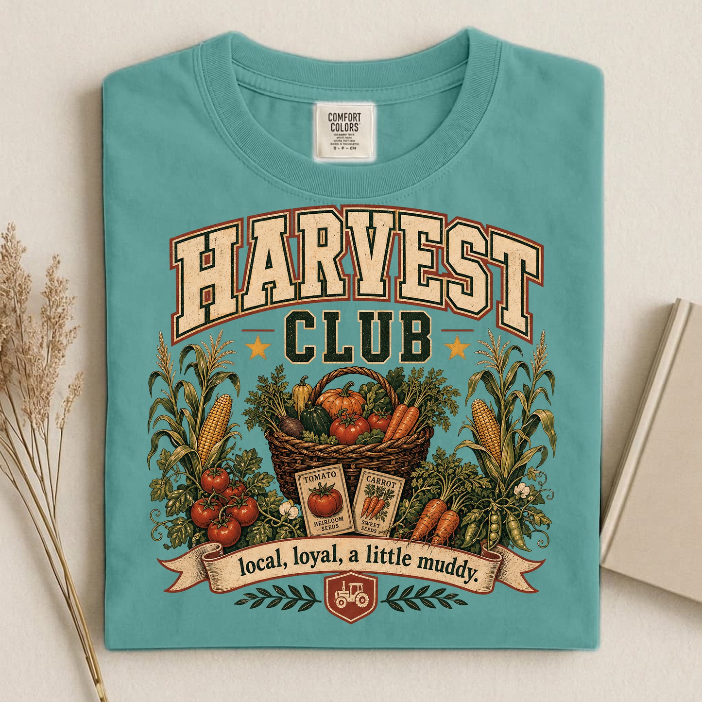 Harvest Club 2 Comfort Colors 1717 tee shirt