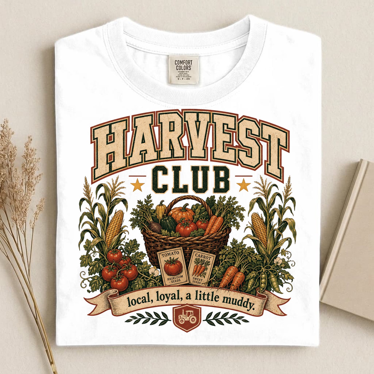 Harvest Club 2 Comfort Colors 1717 tee shirt