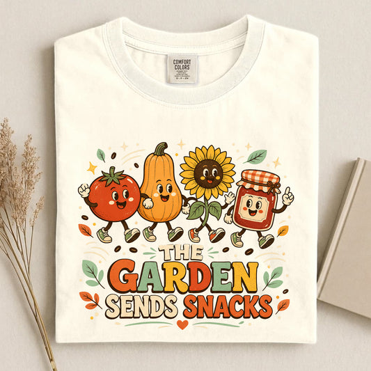 The Garden Sends Snacks Comfort Colors 1717 tee shirt T Shirt